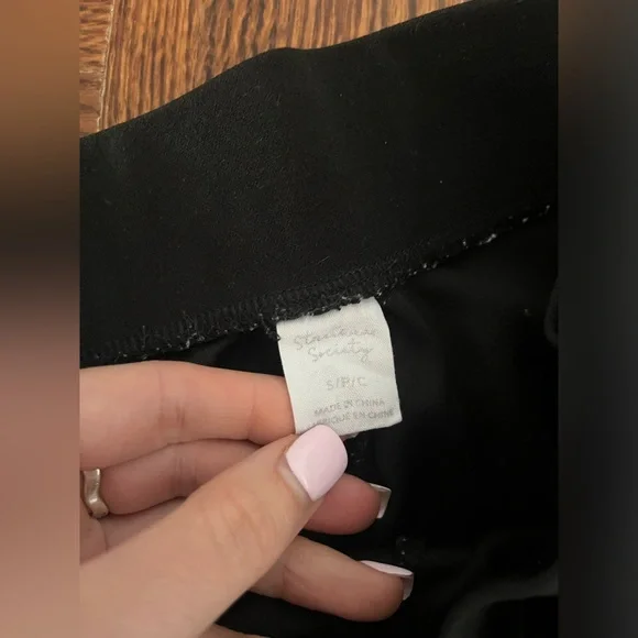 Urban Planet Black Business Casual Pants in Black Size Small - Picture 6 of 6